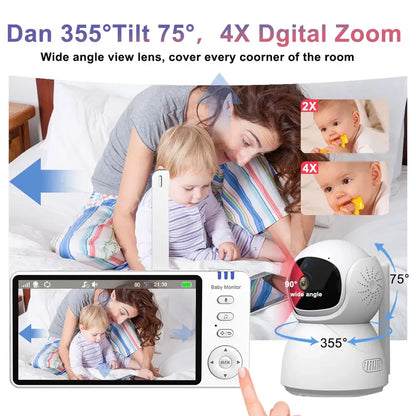 Baby alarm 5.0'' Screen