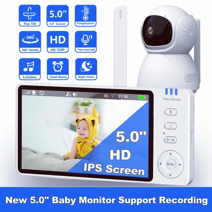 Baby alarm 5.0'' Screen