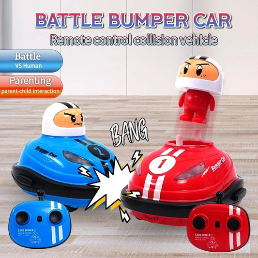 Fjernstyret Super Battle Bumper Bil med Pop-up Figur