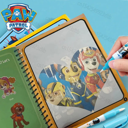 Paw Patrol Vandmalebog - Magisk Tegning for Børn